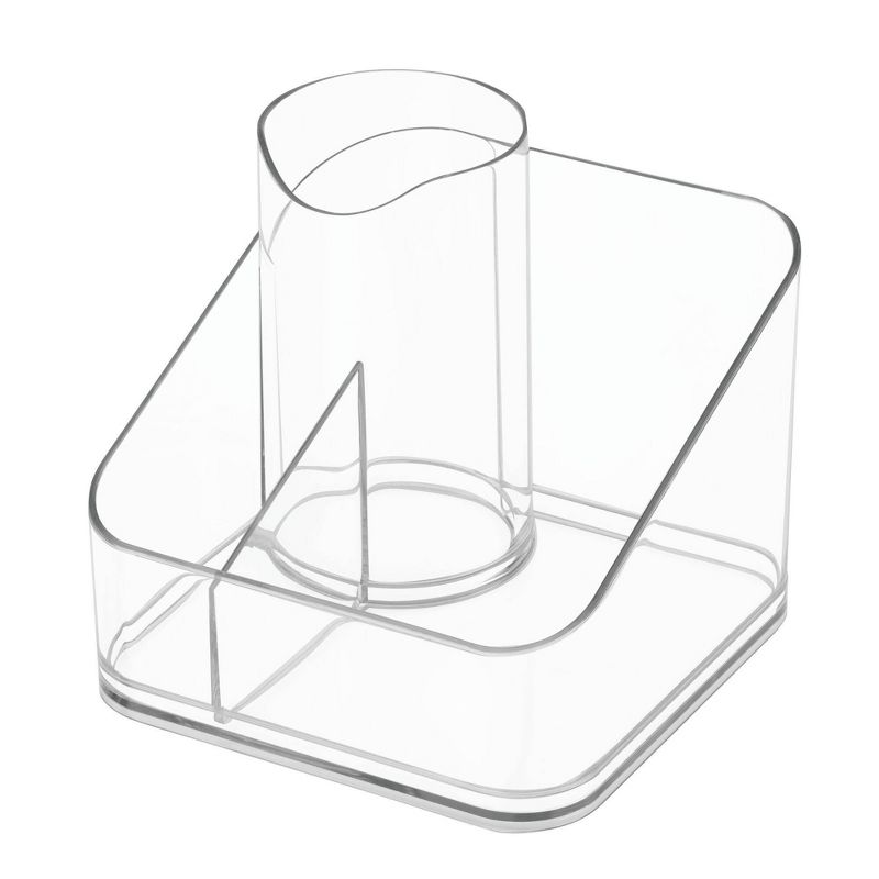 Clarity Counter Top Hair Dryer Holder Clear - iDESIGN