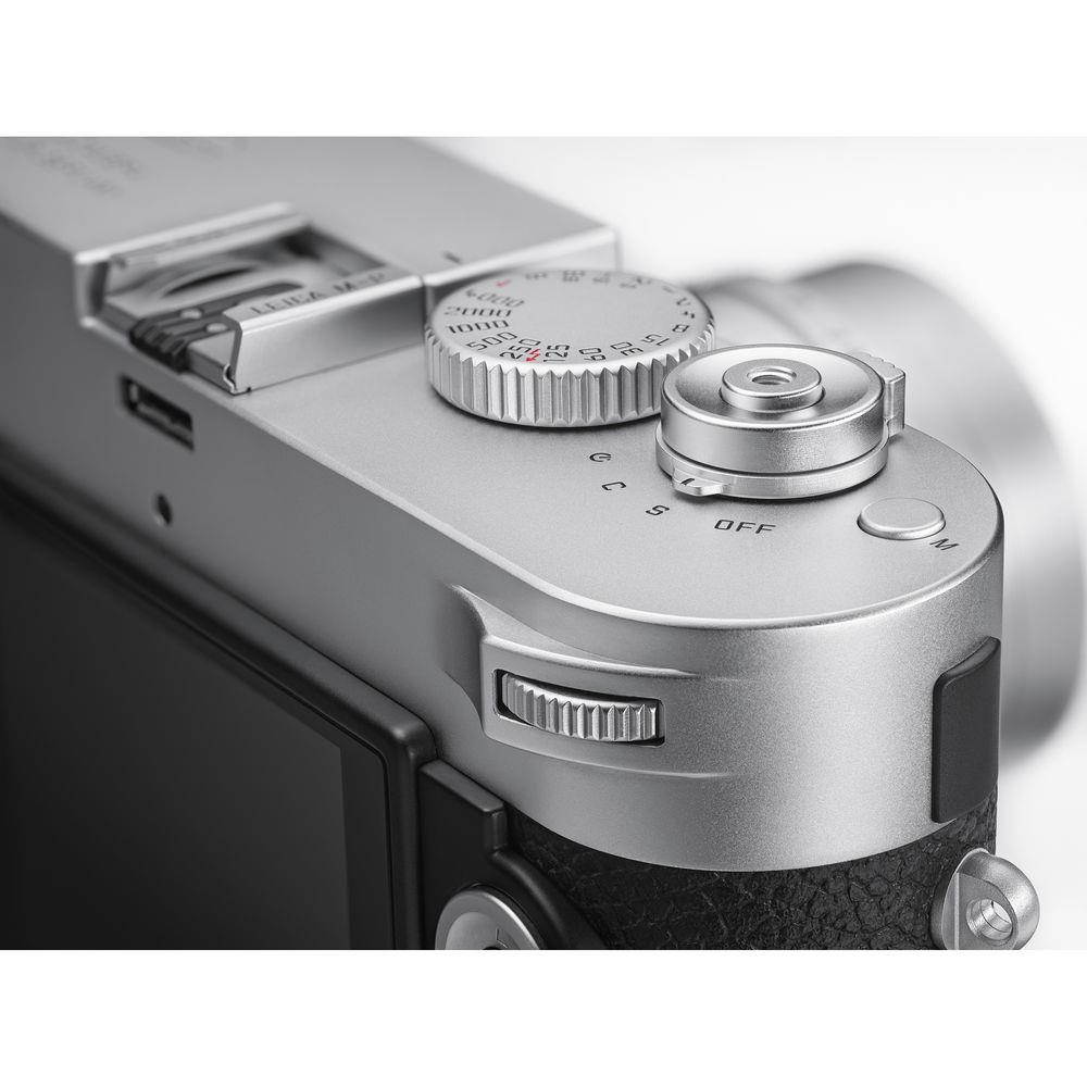 Leica M-P Type 240 Full-Frame Still and Video Camera, Silver Chrome Finish