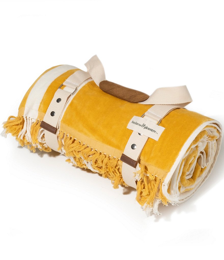 Studio D Outdoor Collection Gum Drop Stripe Terry Velour Beach Towel