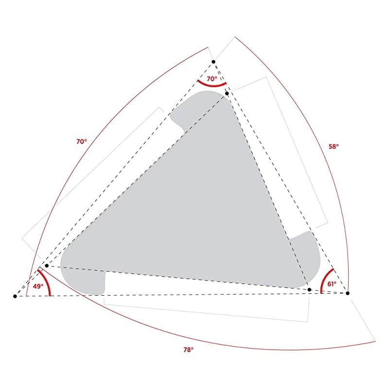 MultiAngle Soft Pillow Lap Stand for iPads Tablets eReaders Smartphones Books amp Magazines Grey