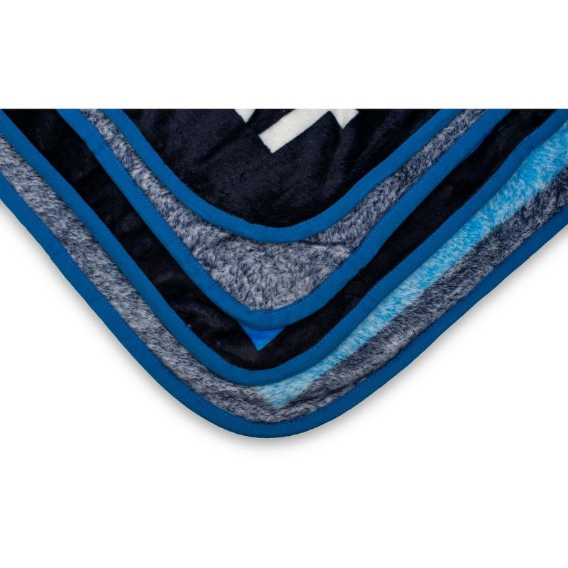 Just Funky Eat Sleep Game Repeat Large Gamer Fleece Throw Blanket | 60 x 45 Inches