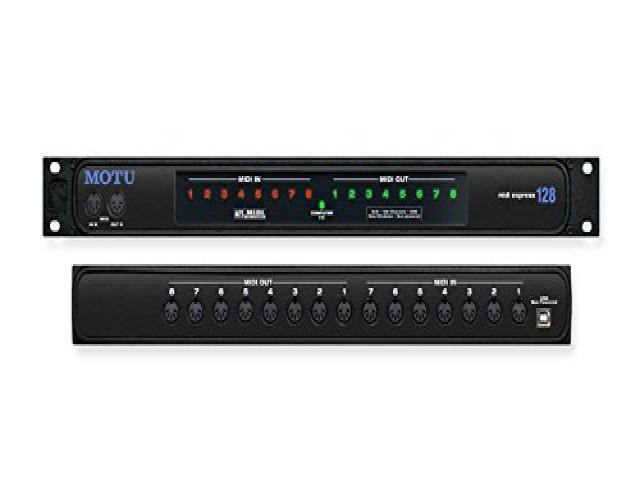 MOTU MIDI Express 128 8x8 MIDI Interface