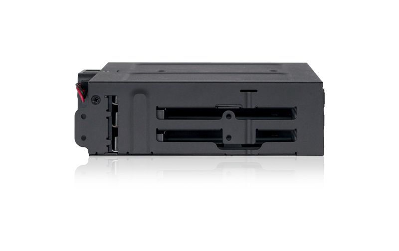 Icy Dock ToughArmor MB608SP-B Drive Enclosure for 5.25" 6Gb/s SAS, Serial ATA/600 - Serial ATA/600 Host Interface Internal - Black - 6 x HDD Supported