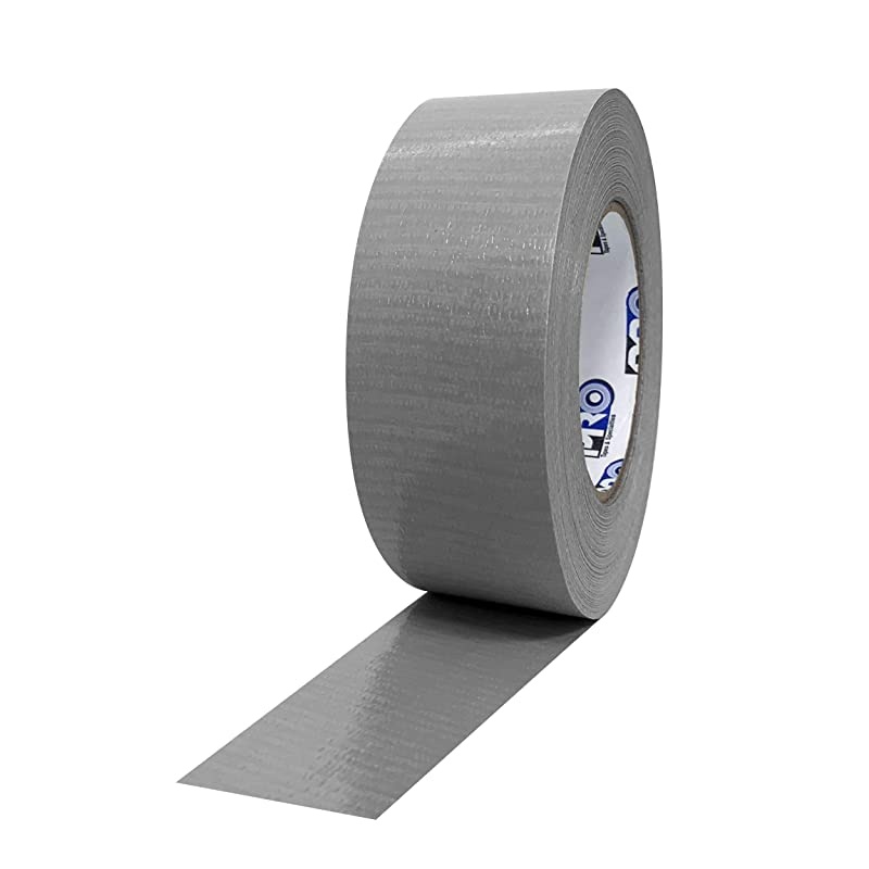 Pro Duct 110 PECoated Cloth General Purpose Duct Tape 60 yds Length x 2quot Width Silver Pack of 1