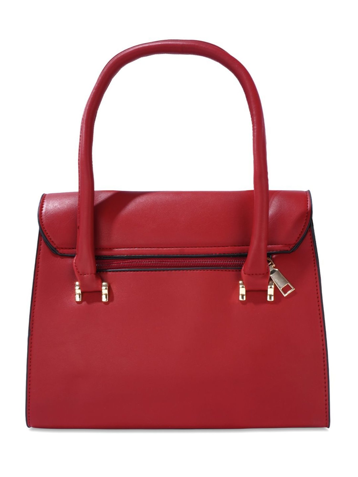 Favore Tan Solid Medium Satchels