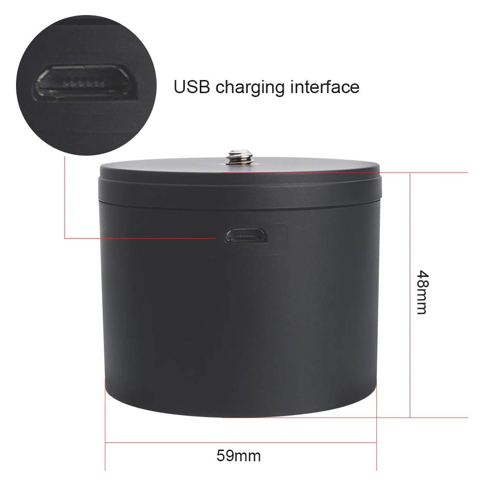360&deg;Rotating Panoramic Tripod Delay Stabilizer for GoPro Hero 9 8 7 6 5 4 DJI Osmo Action/iphone/Canon Camera/Sony Mini SLR