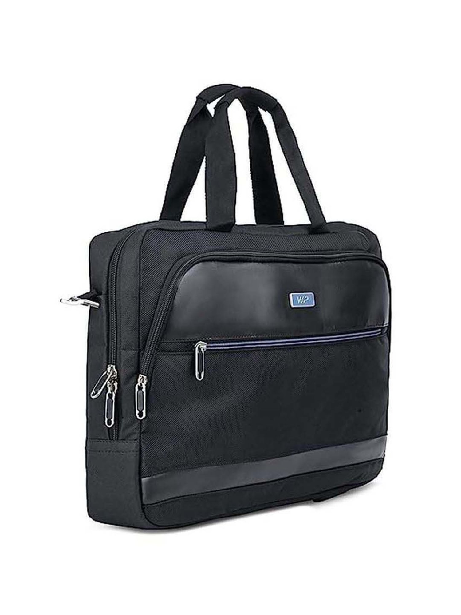 VIP Giga Sg Black Solid Medium Laptop Messenger Bag
