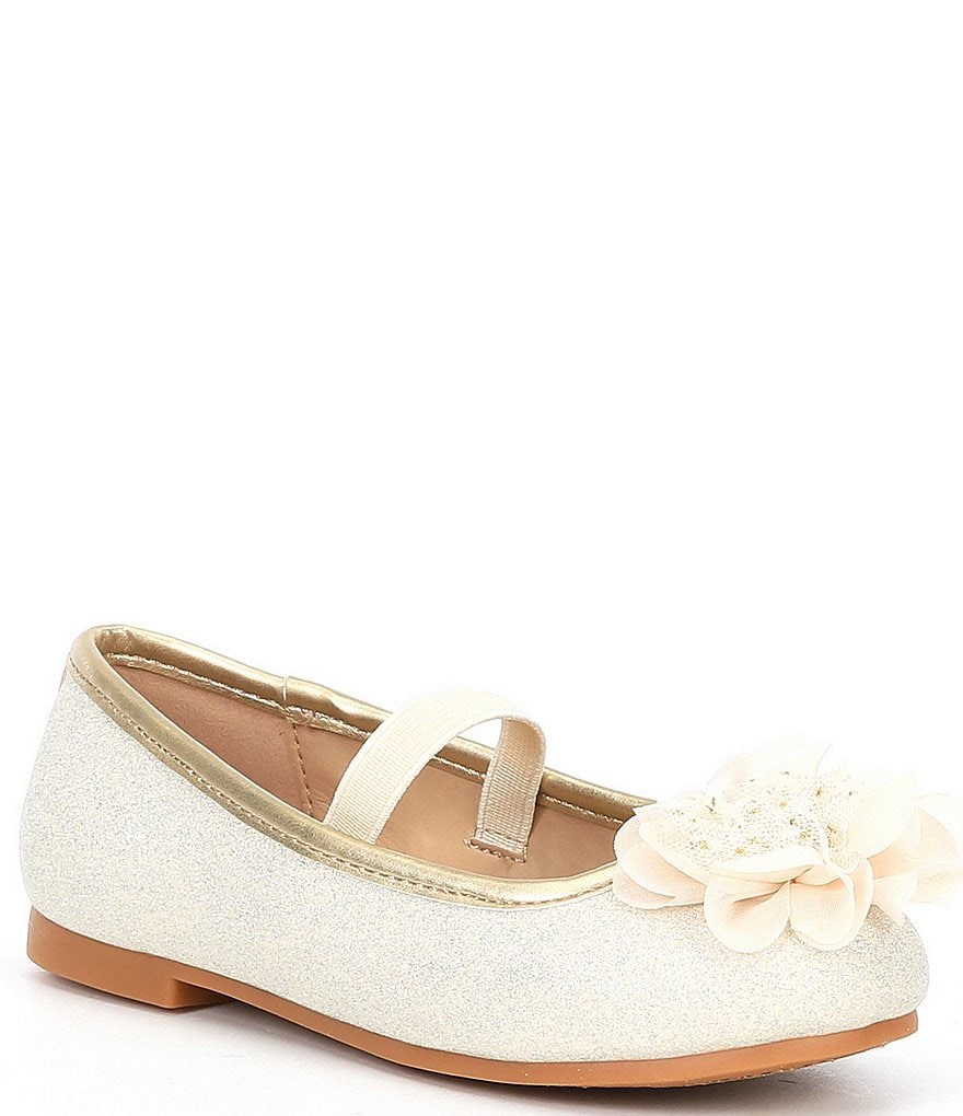 Copper Key Girls' Surely Glitter Ballet Flats (Toddler)