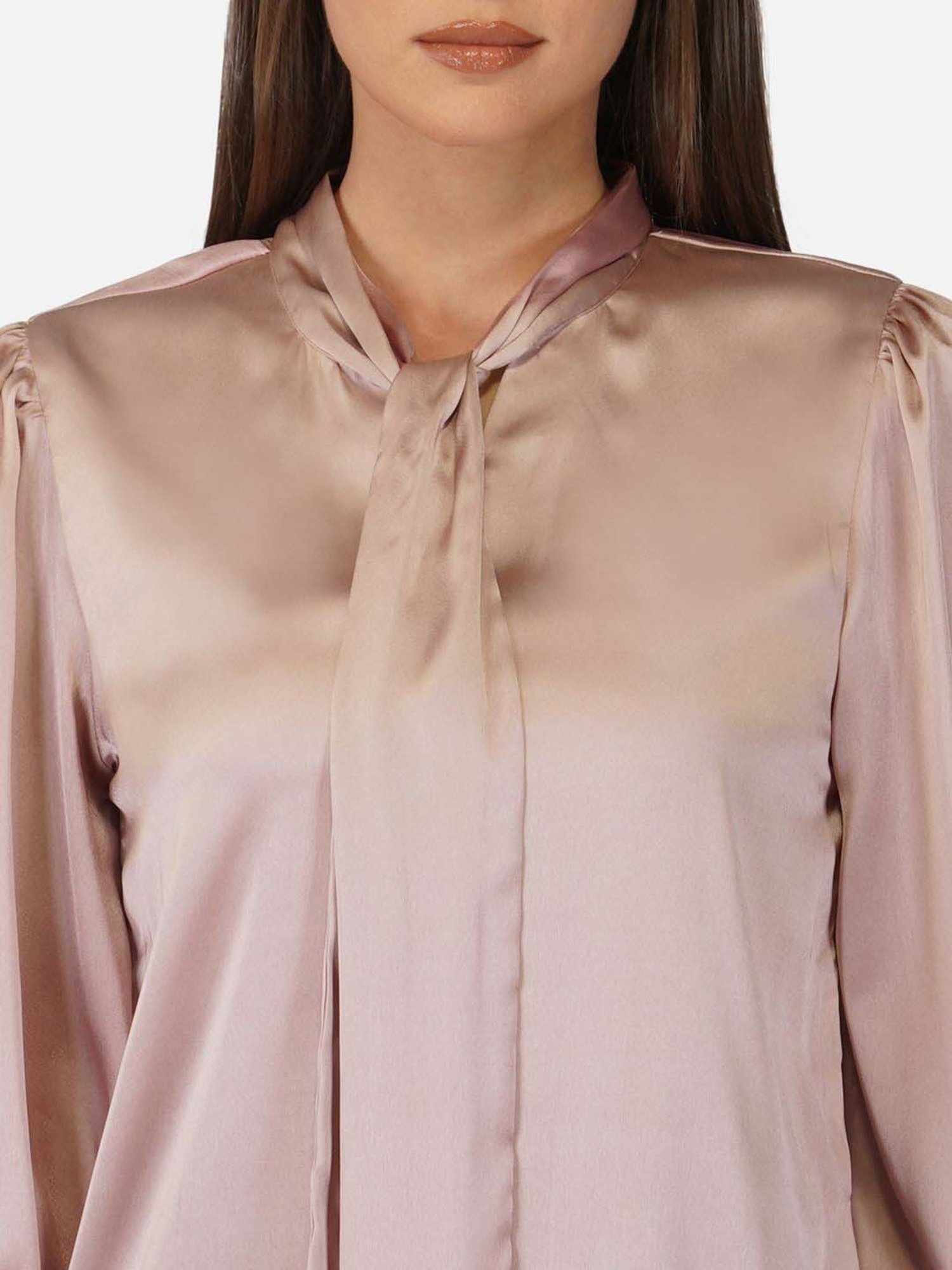 PURYS Pink Regular Fit Top