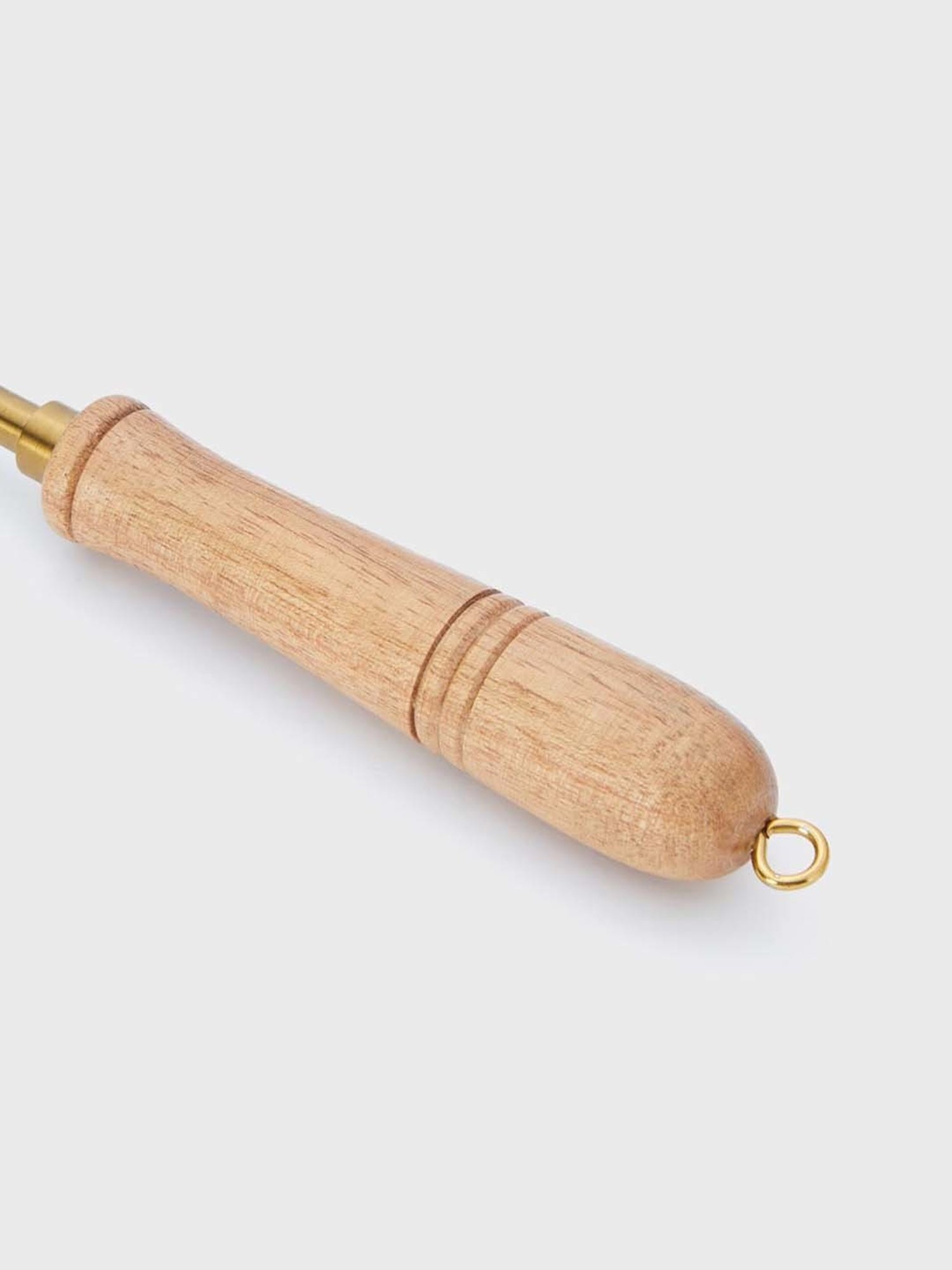 Fabindia Amantra Brown Metal 1 Knife & 1 Server