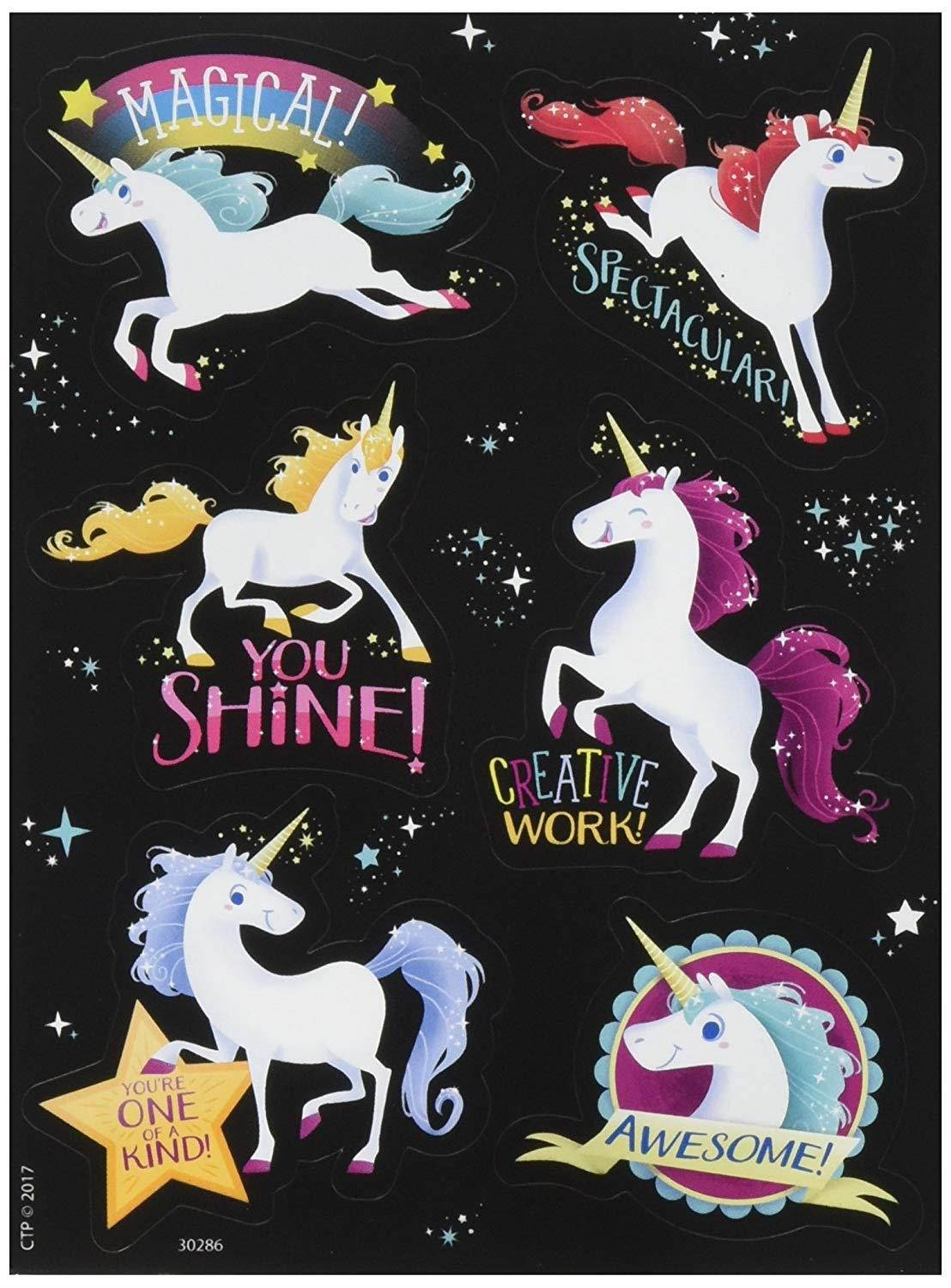 Creative Teaching Press Unicorn Rewards Stickers, CTP (8011)