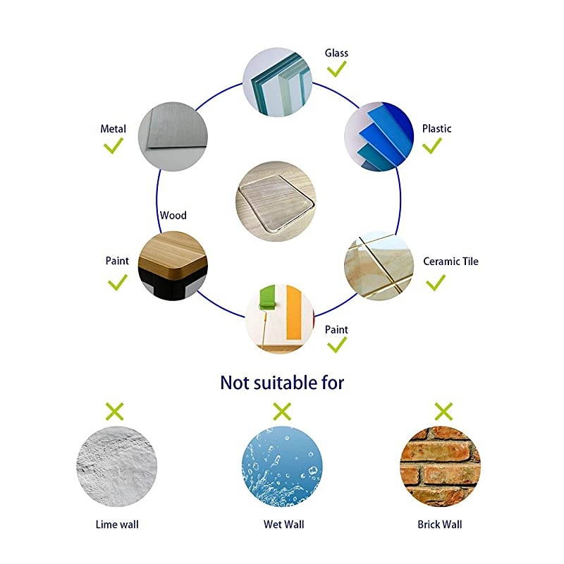 Super Sticky Gripping Pads Clear Removable and Washable NonSlip Mats Transparent AntiSlip Gel Pads Auto Gel Holders for CarHomeCell Phone Accessories