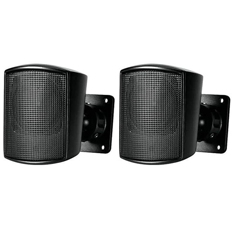 Control 52 SurfaceMount Satellite Speaker for SubwooferSatellite Loudspeaker System Black Sold as Pair