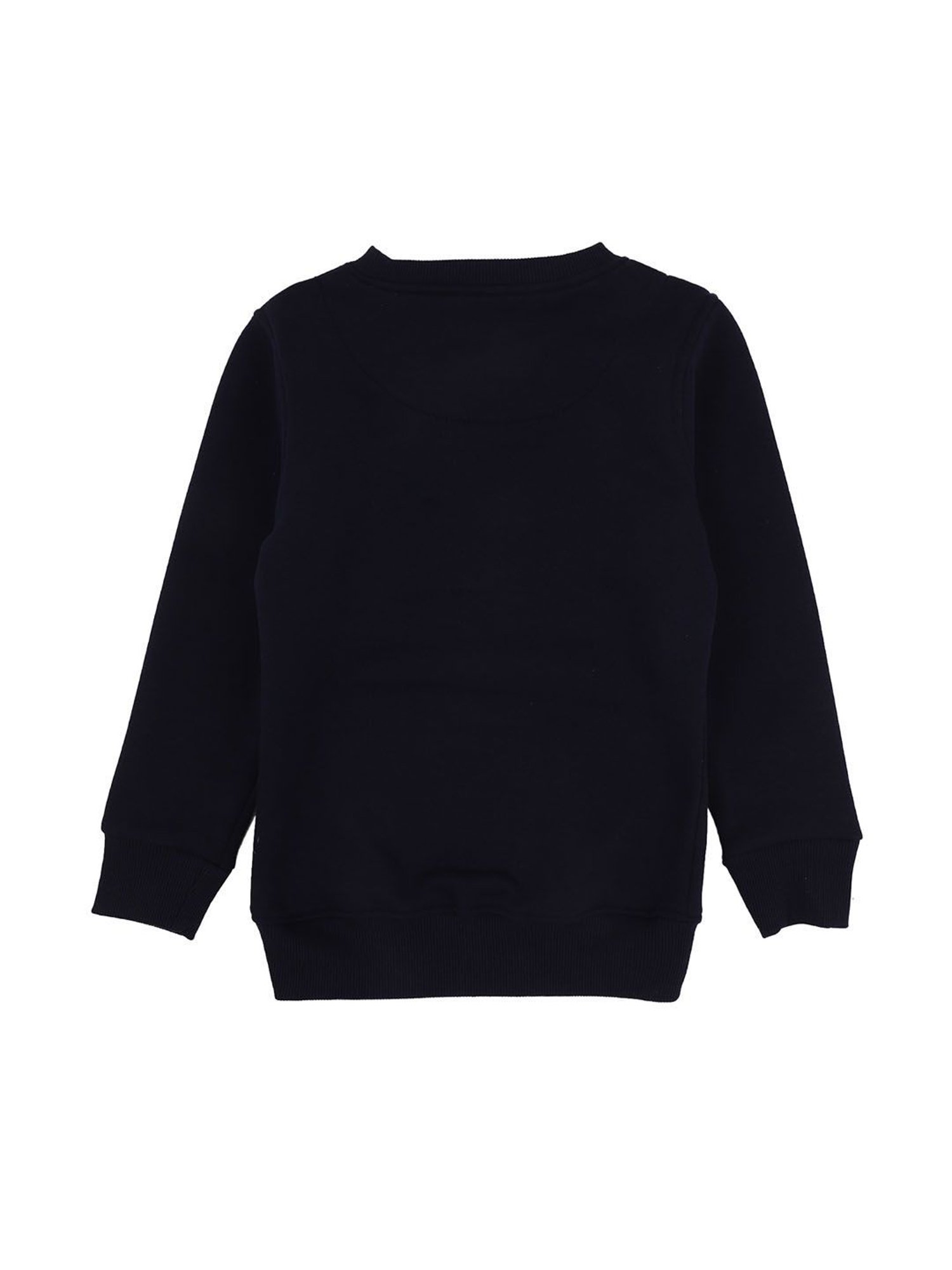 Proteens Kids Navy Graphic Print Full Sleeves Sweatshirt