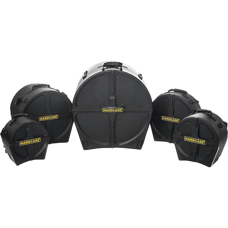 HARDCASE RockFusion2 5-Piece Drum Case Set