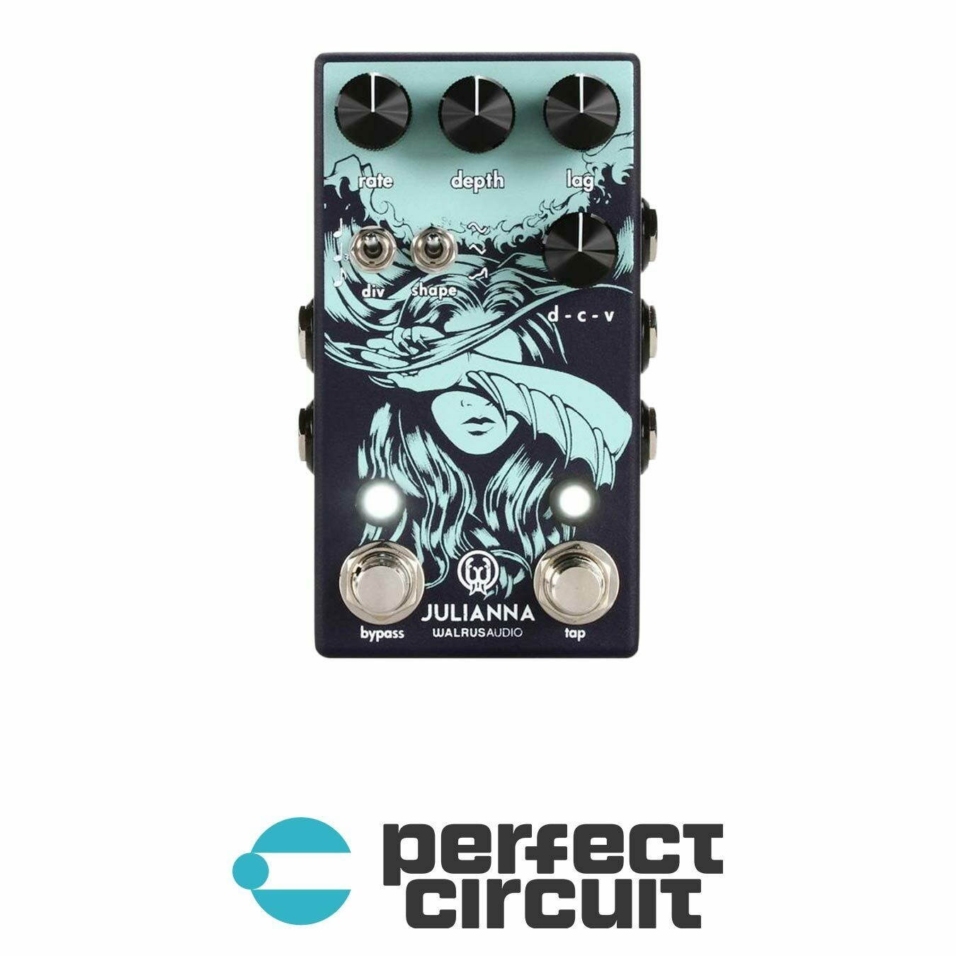 Walrus Julianna Stereo Analog Chorus/Vibrato EFFECTS - NEW - PERFECT CIRCUIT