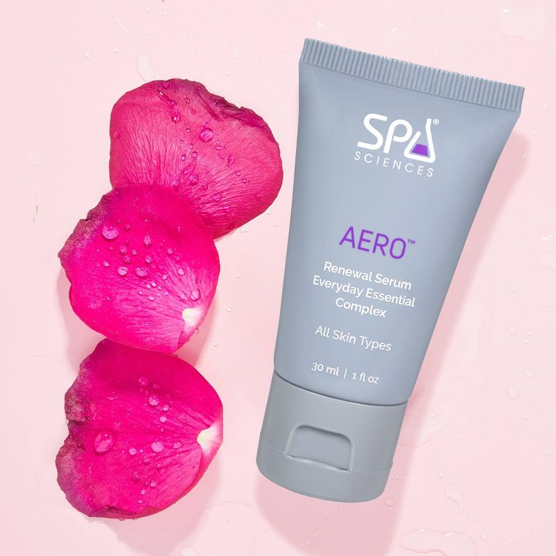 Spa Sciences AERO Renewal Anti-Aging Serum with BONUS Sonic, Ionic & Thermal Anti-Aging Skincare Infusion Device - 1 fl oz