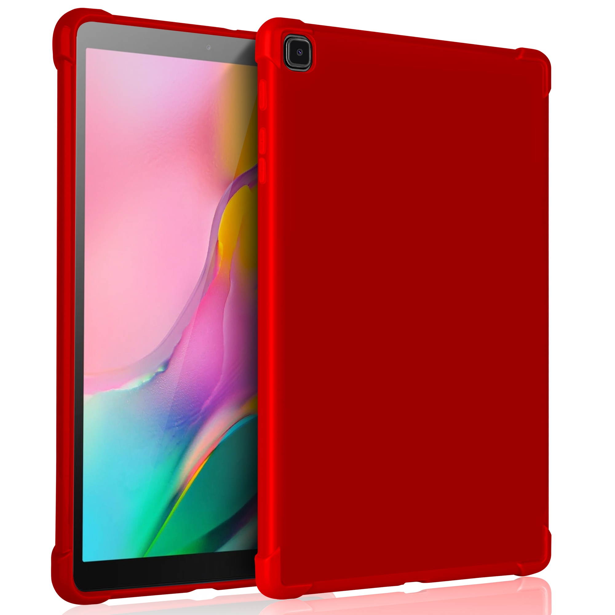 KIQ Slim & Lightweight Premium TPU Skin Case Cover for Samsung Galaxy Tab A7 10.4 2020 T500 SM-T500 [Black]