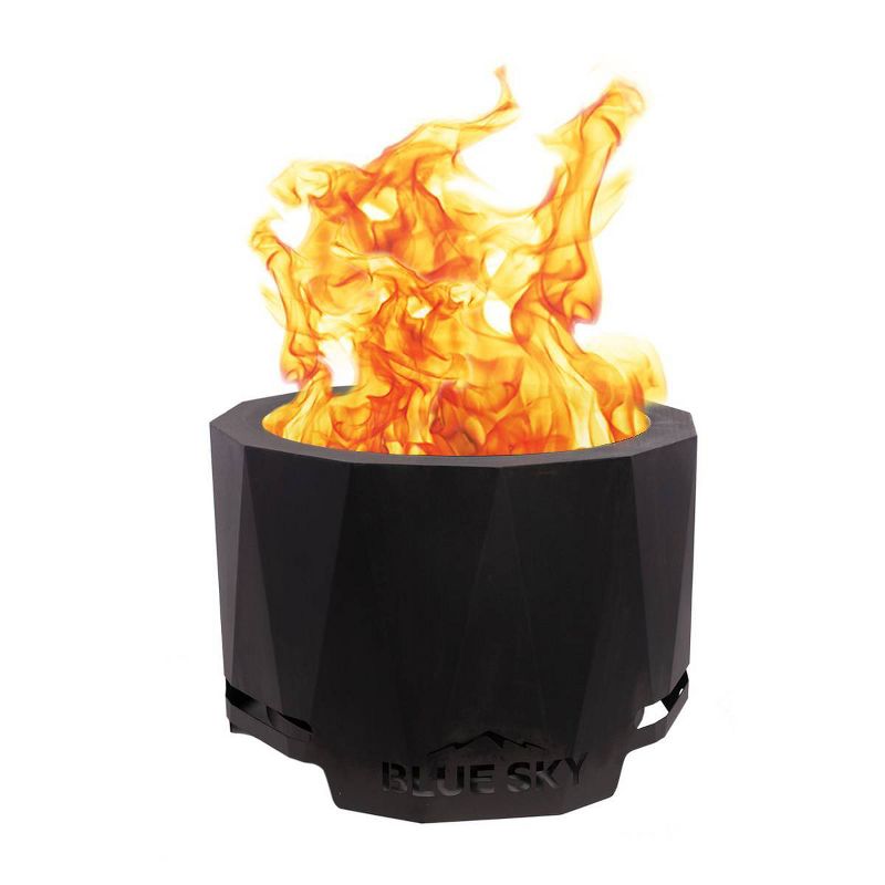 The Peak Patio Pellet/Wood Fire Pit - Blue Sky Outdoor Living