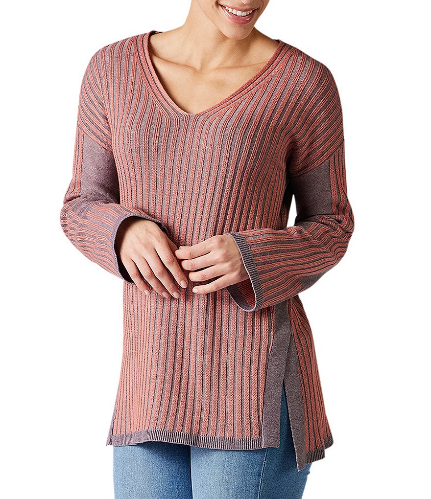SmartWool Shadow Pine V-Neck Rib Heavyweight Sweater