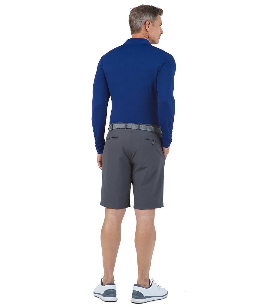 IBKUL Long-Sleeve Ice Fil&reg; Polo Shirt