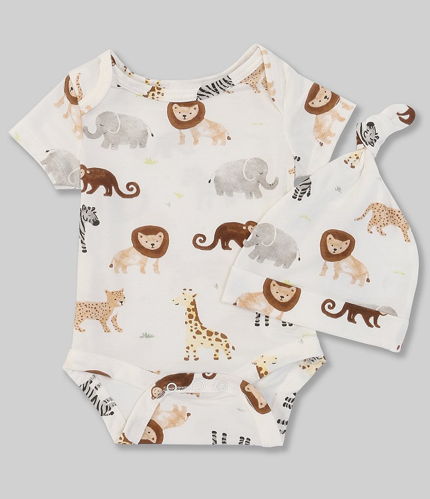 Aden + Anais Baby Boys 6-9 Months Long-Sleeve Blue Moon Footed Coverall