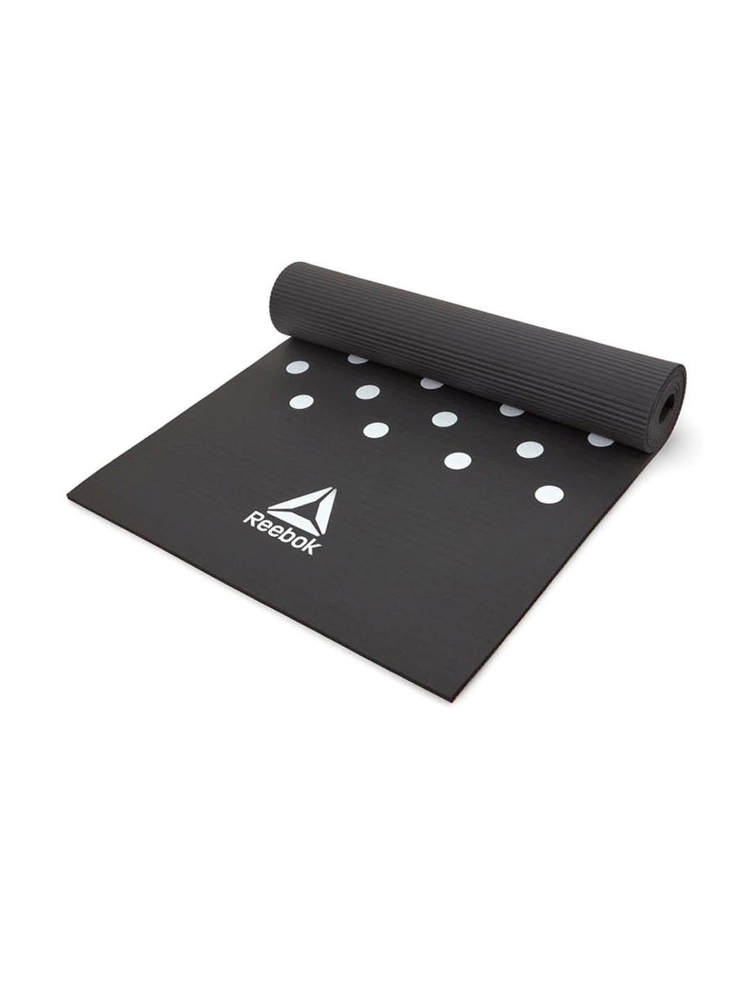Reebok Black NBR Spots Yoga Mat (7 mm)