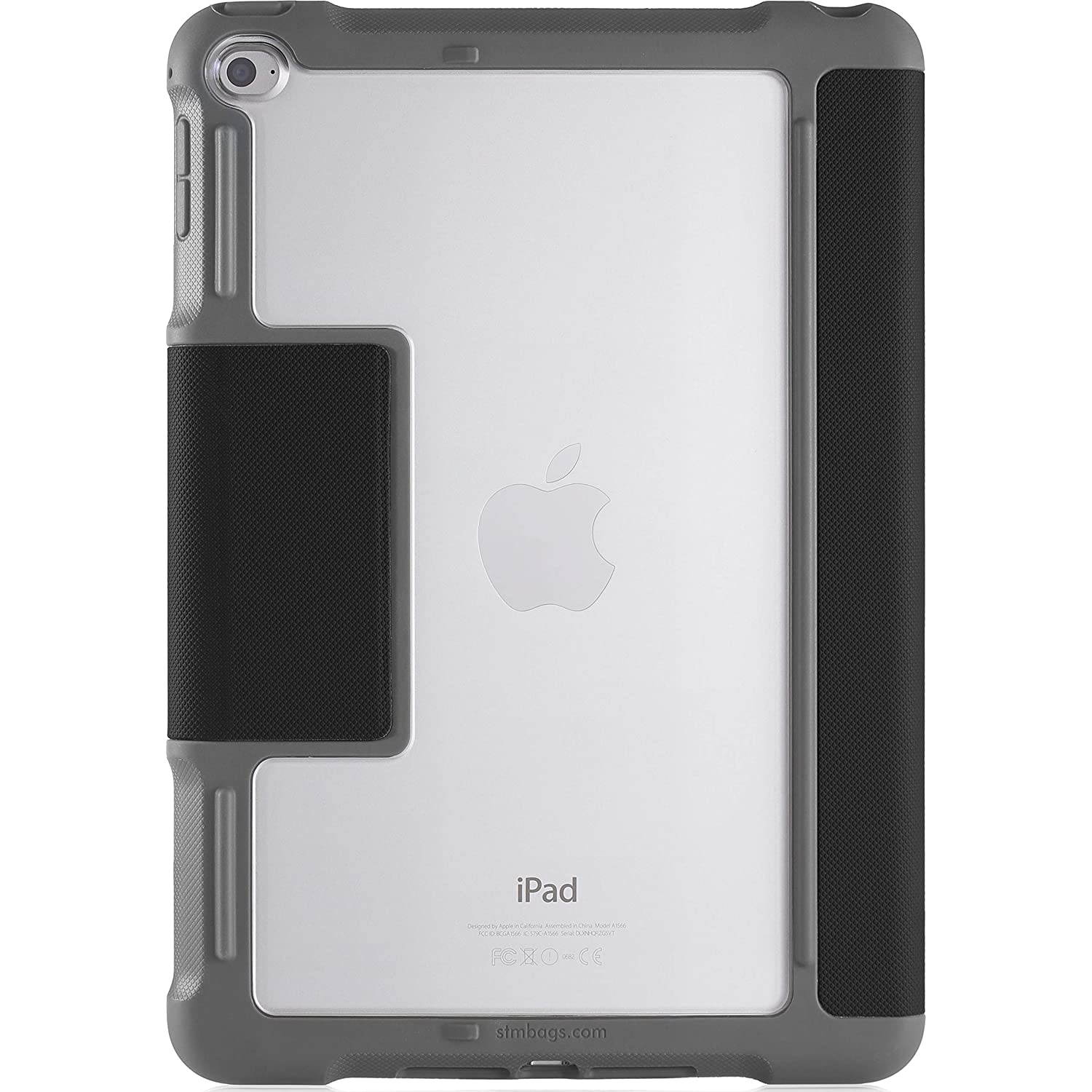 STM Dux, rugged case for Apple iPad Mini 4 - Black (stm-222-104GZ-01)