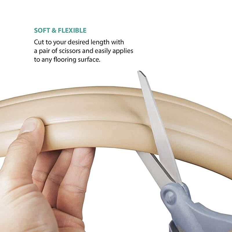 Wire 3Channel Cord Protector amp Concealer for Floor 30FT Beige