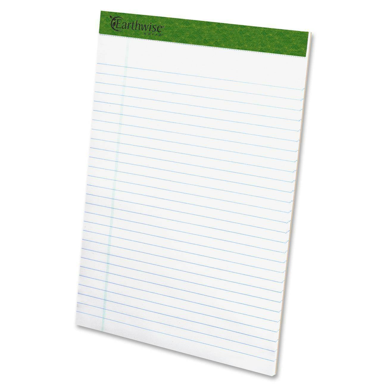 Earthwise Ampad Legal-ruled Writing Pad - 50 Sheet - 15 Lb - Legal Ruled (20172)