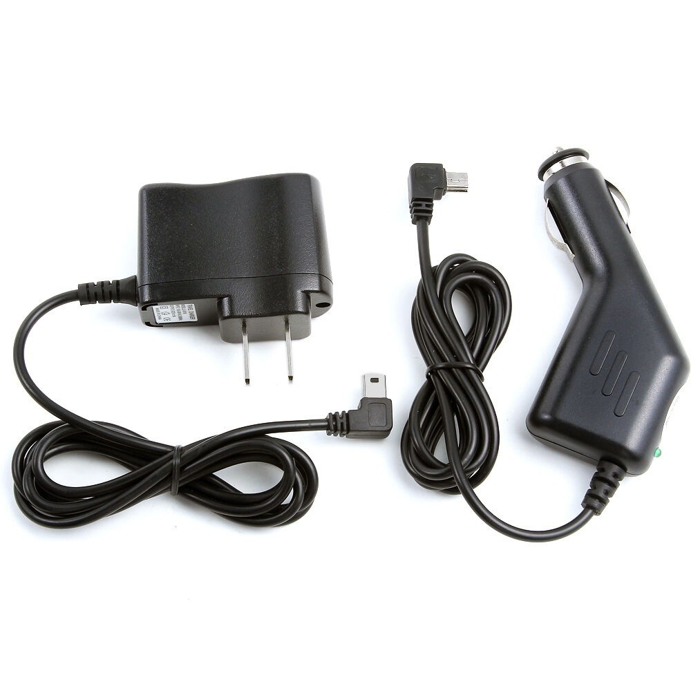 DC Car Charger +AC Wall Power Supply Adapter For Activeon DX LX CX Action Camera