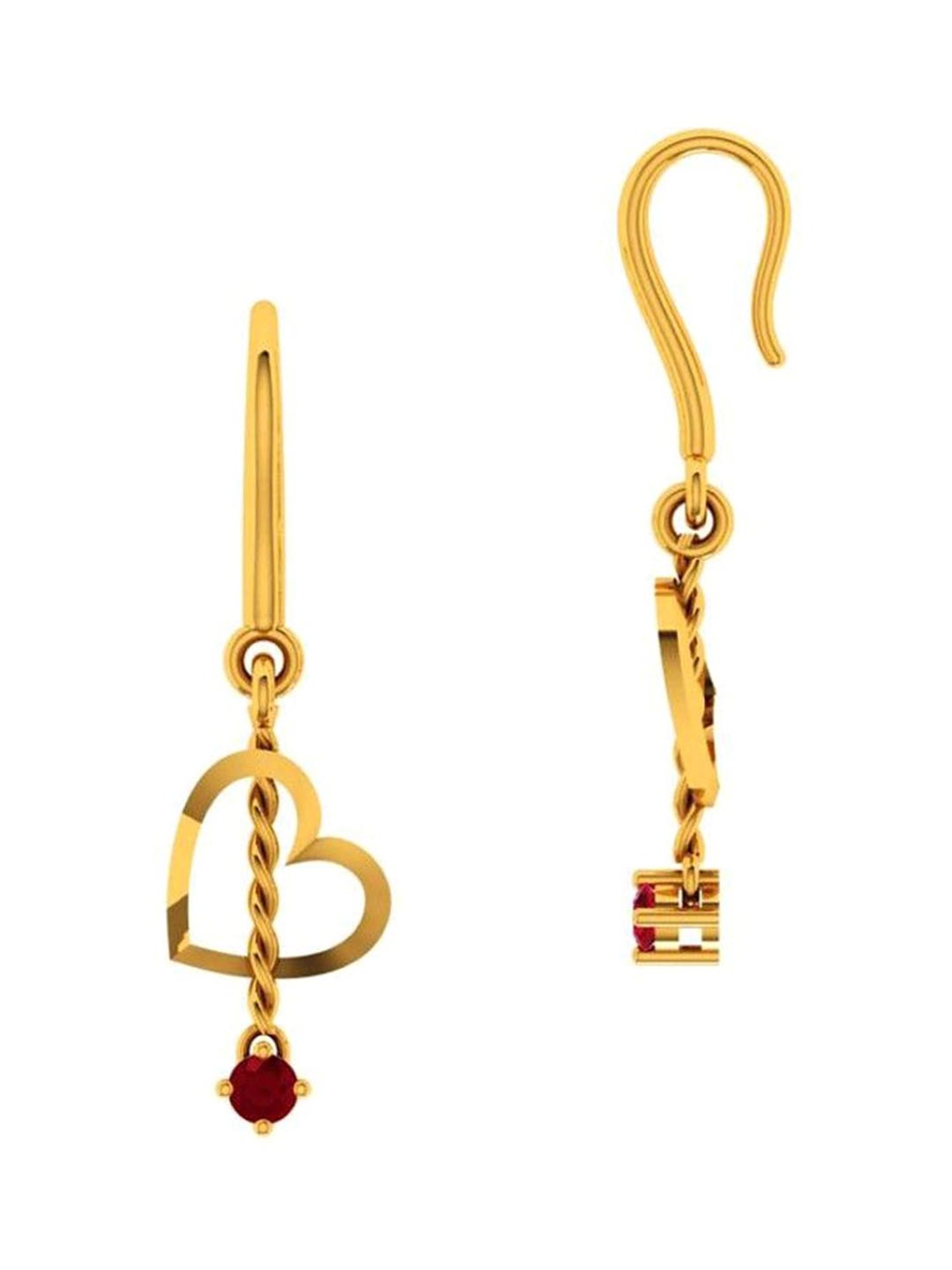 P.C. Chandra Jewellers 22k Gold Earrings for Women