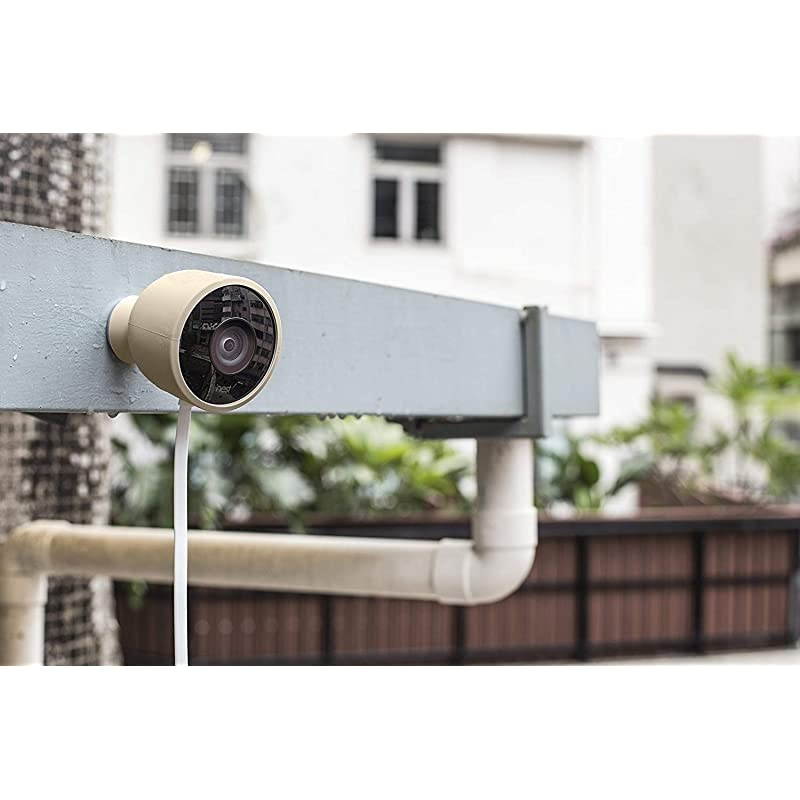 Silicone Skins for Nest Cam Outdoor Security Camera &ndash; Protect and Camouflage Your Nest Cam Outdoor with These UV Light- and Weather Resistant Silicone Skins (1 Pack, Beige)