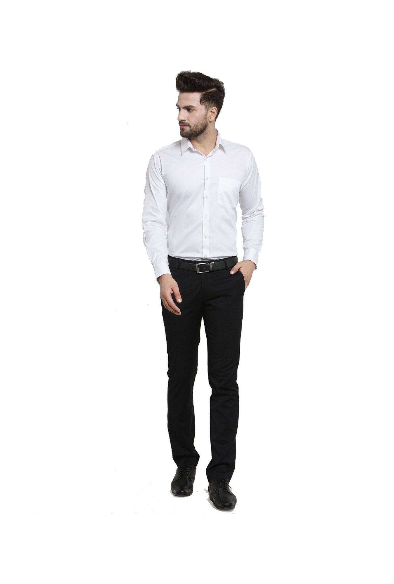 Hancock White Slim Fit Shirt