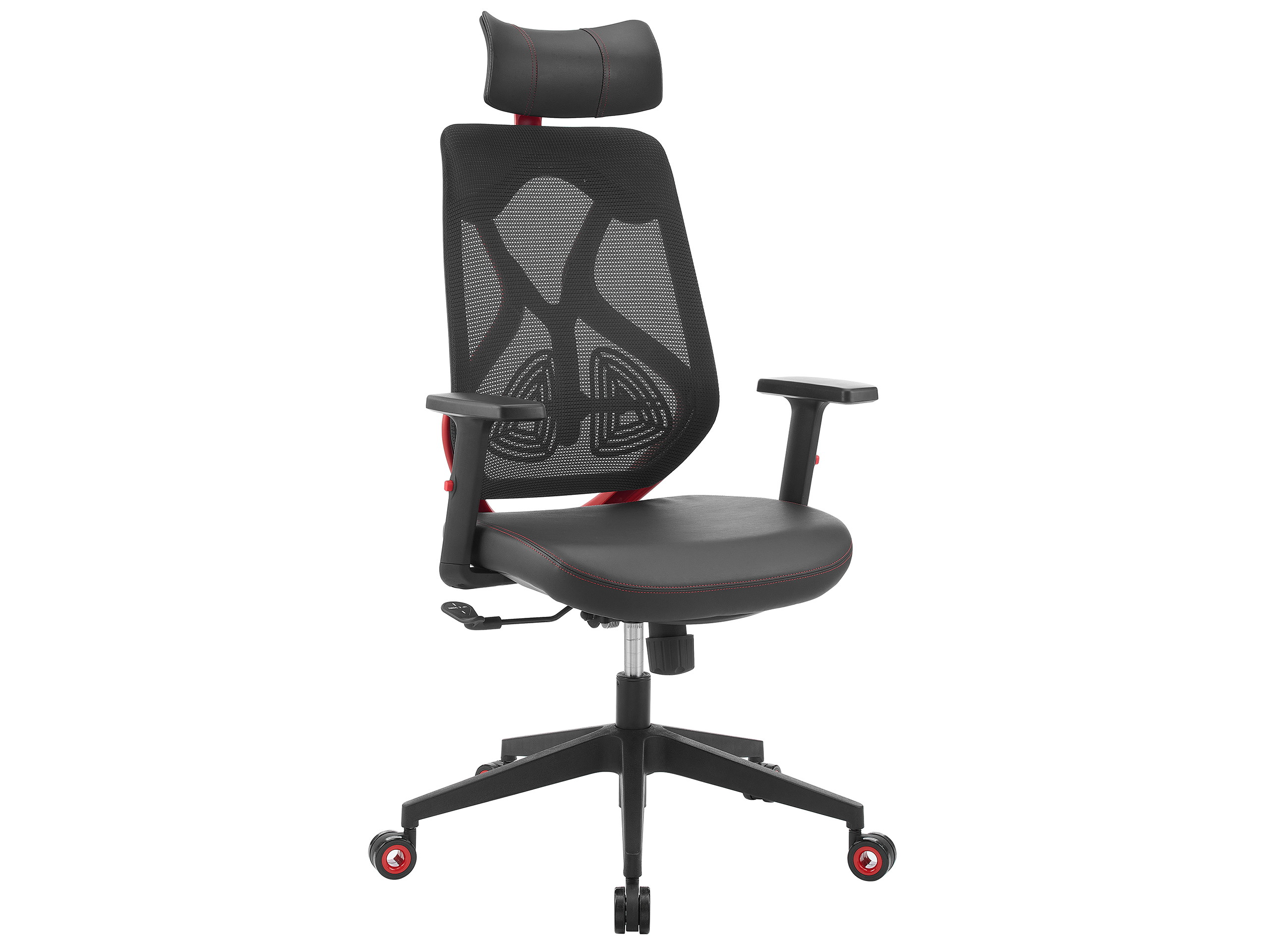 Worksmyth Home Office Ergonomic Computer Desk Chair, Adjustable Height Mesh Back Gaming Chair With Lumbar Support, Adjustable Armrest and Headrest, Tilt Tension