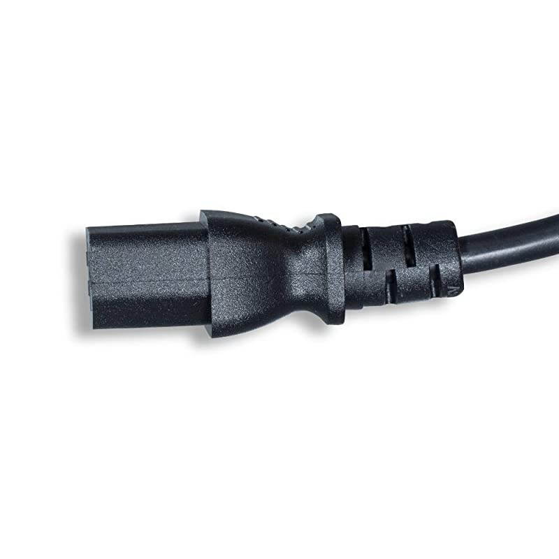 6 Shielded North American Power Cord 515P to IEC60320 C13 SVT Black ZADA13PC06