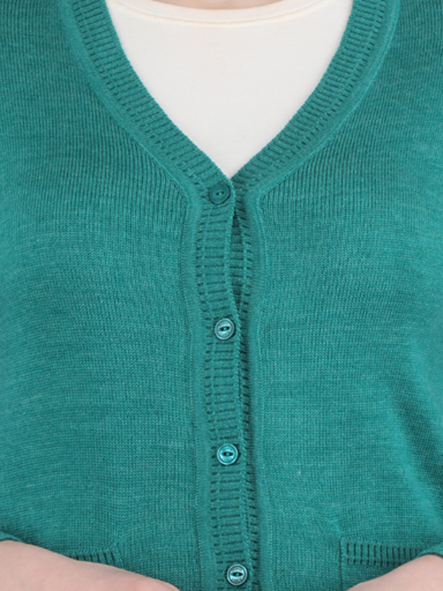 Monte Carlo Teal Cardigan
