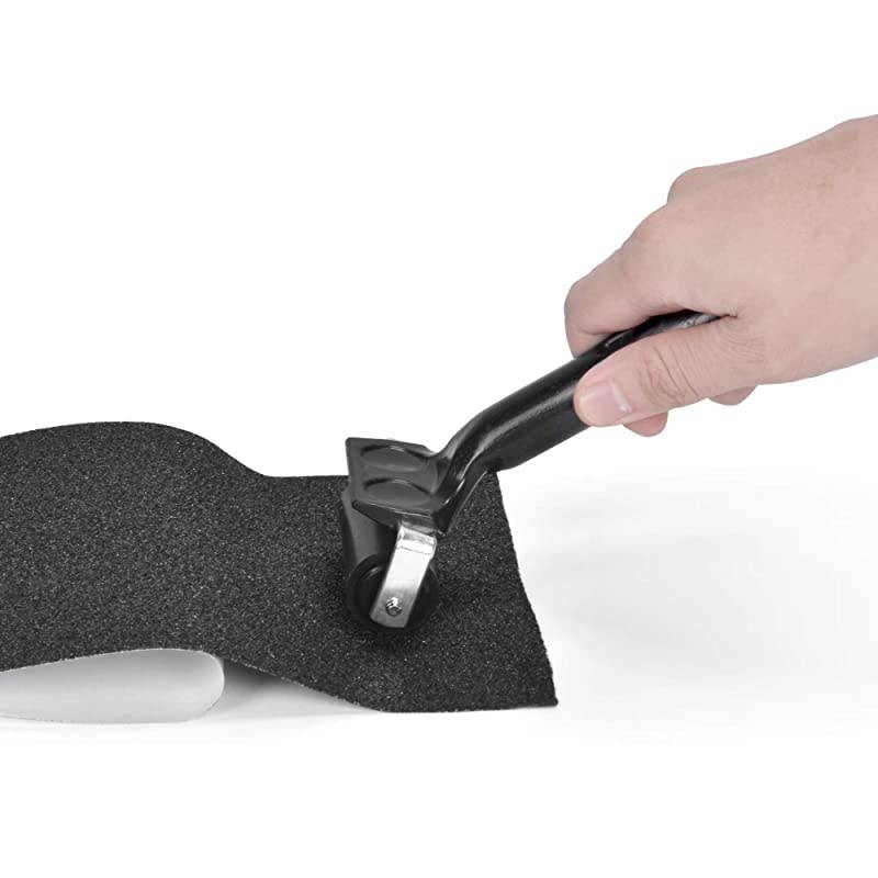 Slip Traction Tape 6quot &times; 30 Feet Longer and Wider 80 Grit Best Grip and Friction Safe Tread Step Strong Abrasive Adhesive for Stairs Indoor Outdoor Black