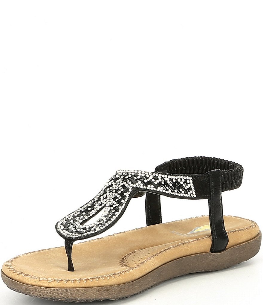 Volatile Cozi Jewel Embellished Thong Sandals