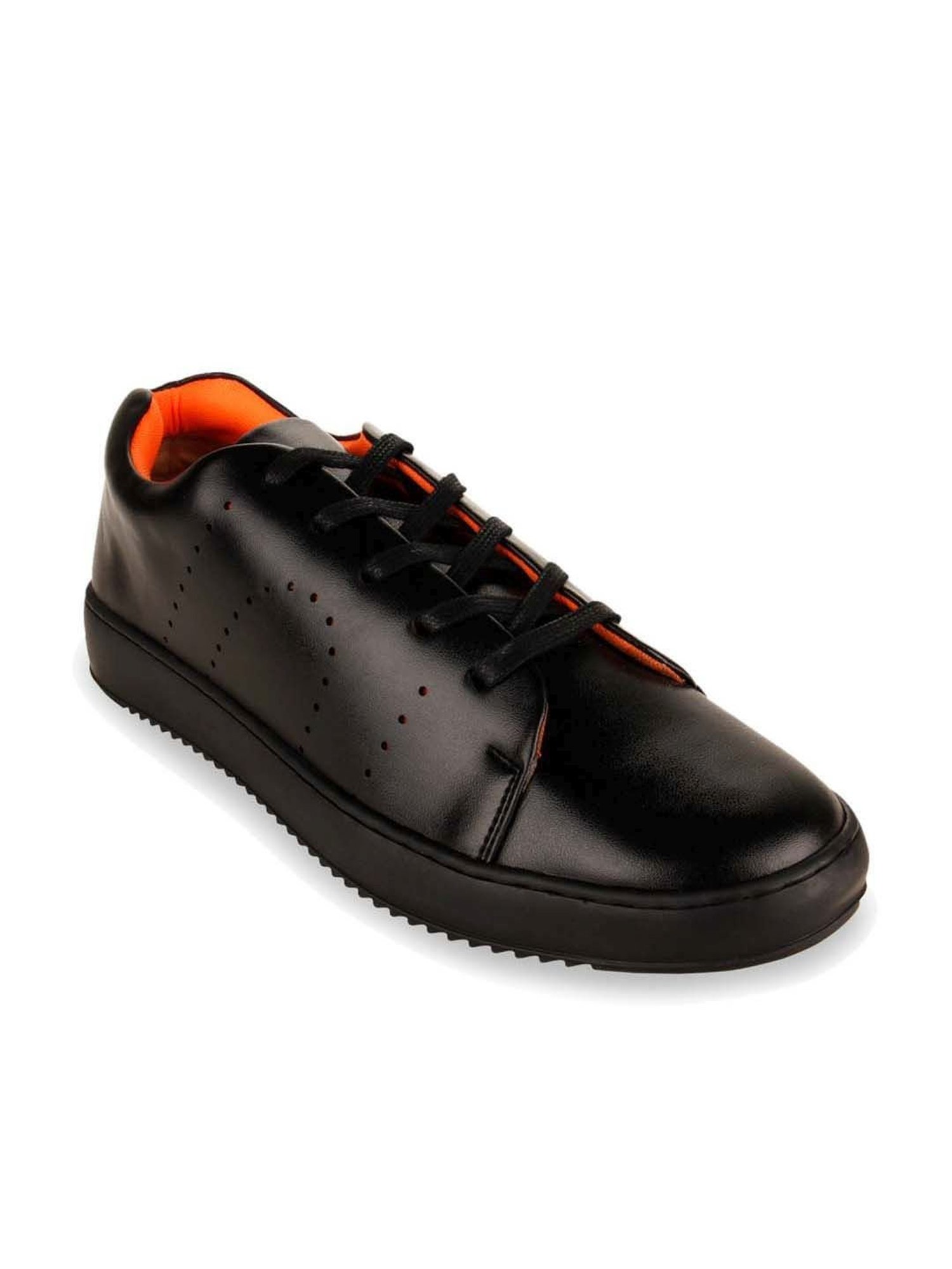 Regal Men's Pitch Black Casual Sneakers