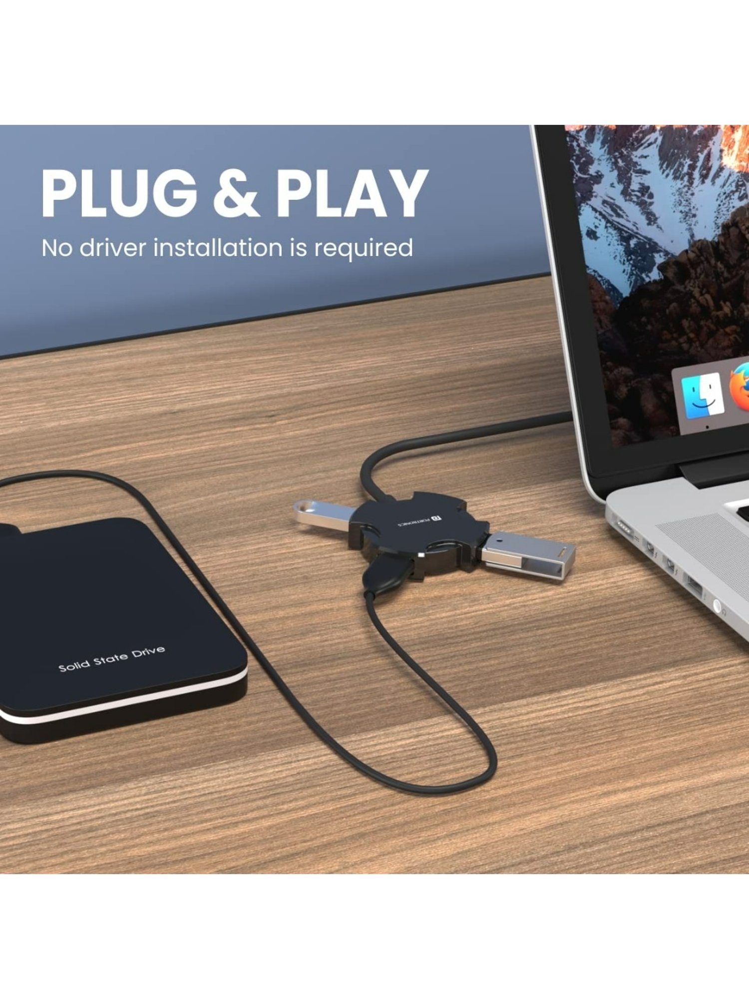 HP Trendsetter 39.62cm (15.6") Laptop Backpack (Black/Blue)