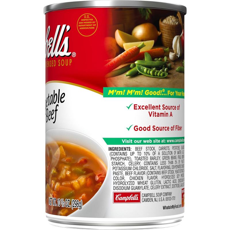 Campbell's Condensed Healthy Request Vegetable Beef Soup 10.5oz