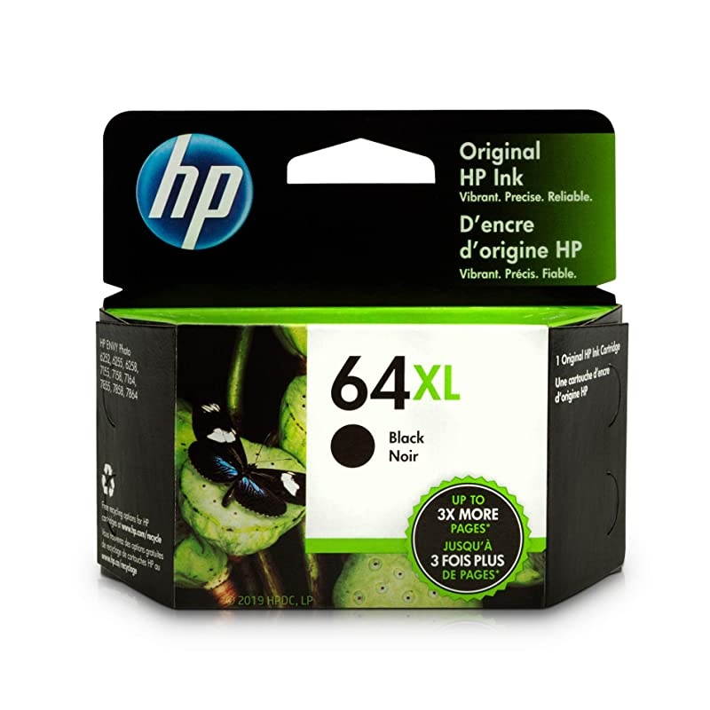 64XL | Ink Cartridge | Black | N9J92AN