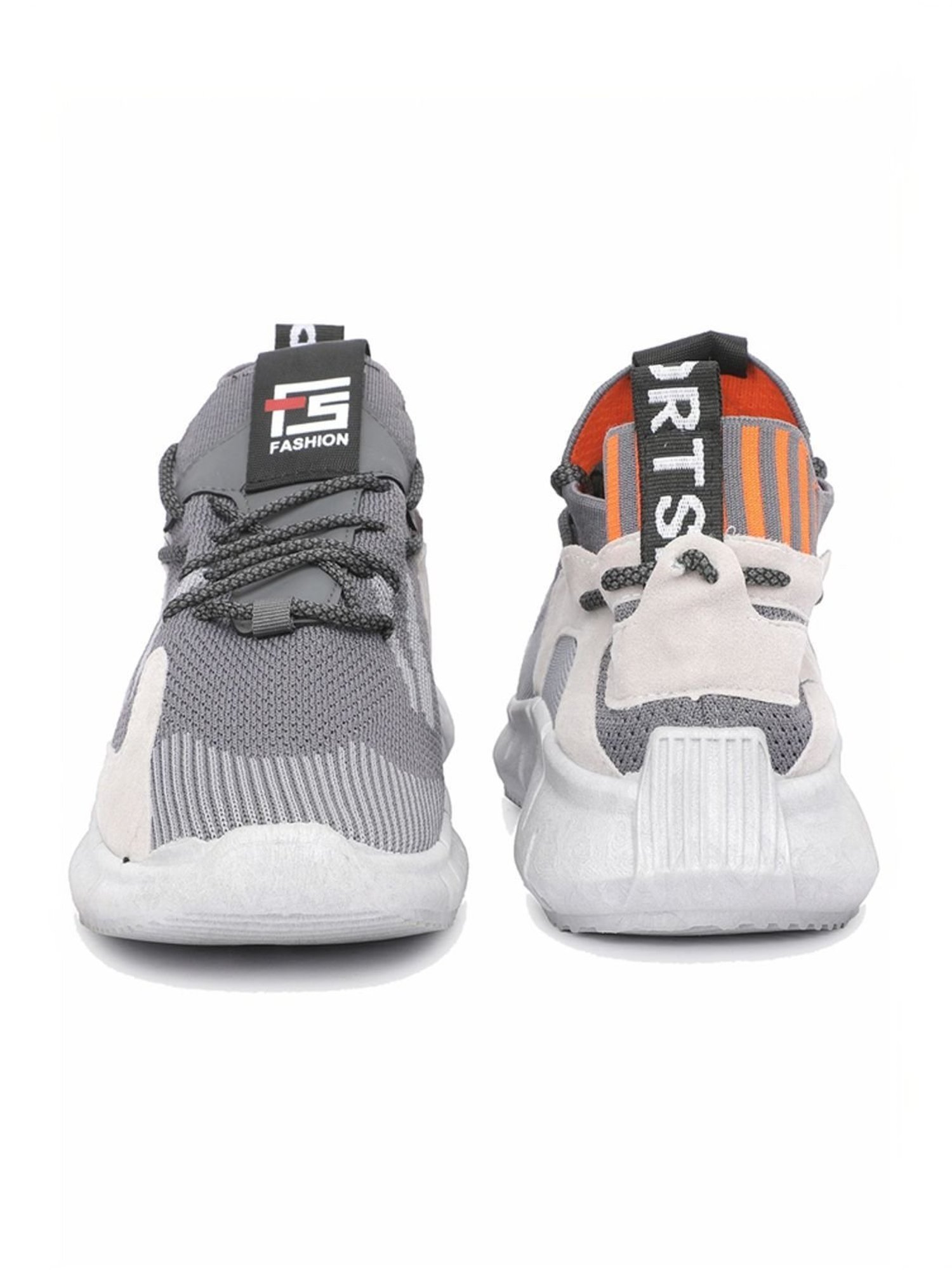 Rapid Box Men's Grey Running Shoes