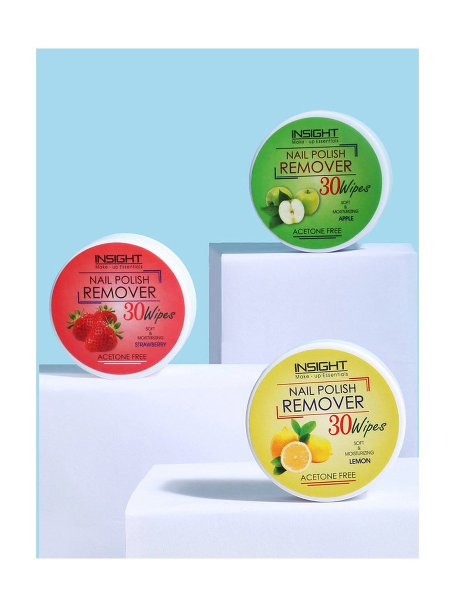 GLAM Nail Wipes Lavender Fragrance - 36 Wipes