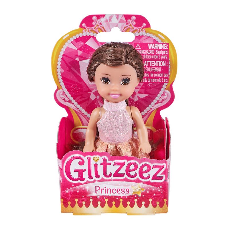 Zuru Glitzee Doll 4.5" Princess Fashion Doll