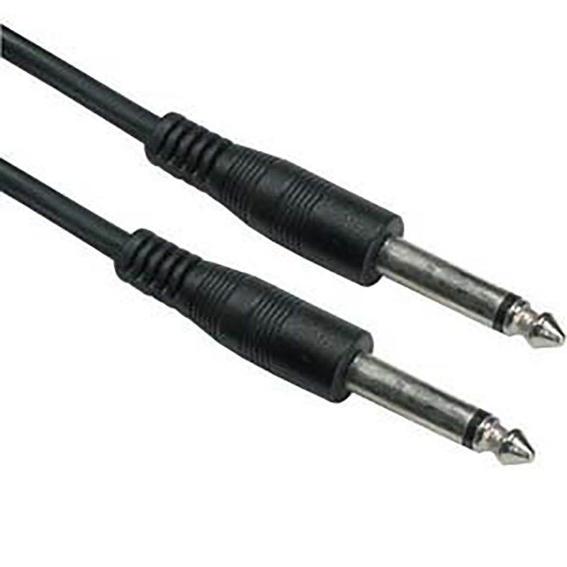 iMBAPrice 1/4" M to 1/4" M Premium Mono Quarter Inch Male Audio Cables - 6 Feet