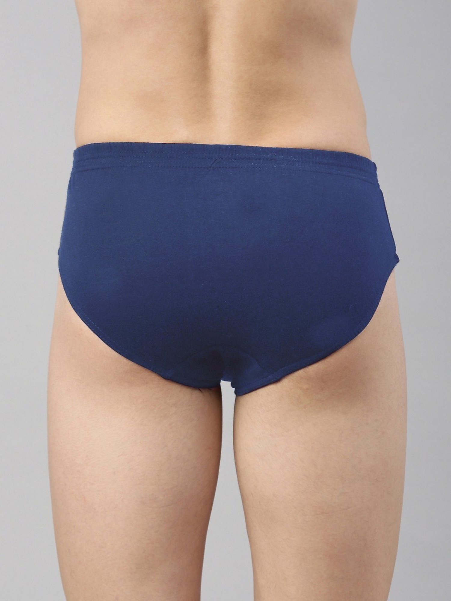 Dixcy Scott Originals Blue Cotton Regular Fit Brief