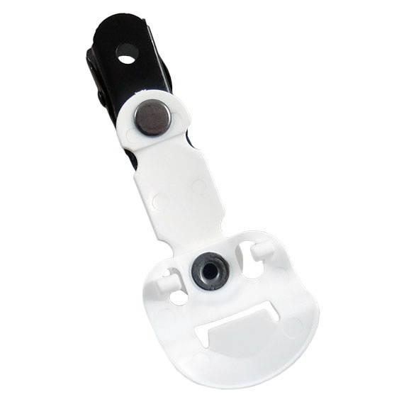 25 Pack: White Universal Clip for Vocera Communications Badge B3000. 230-01985