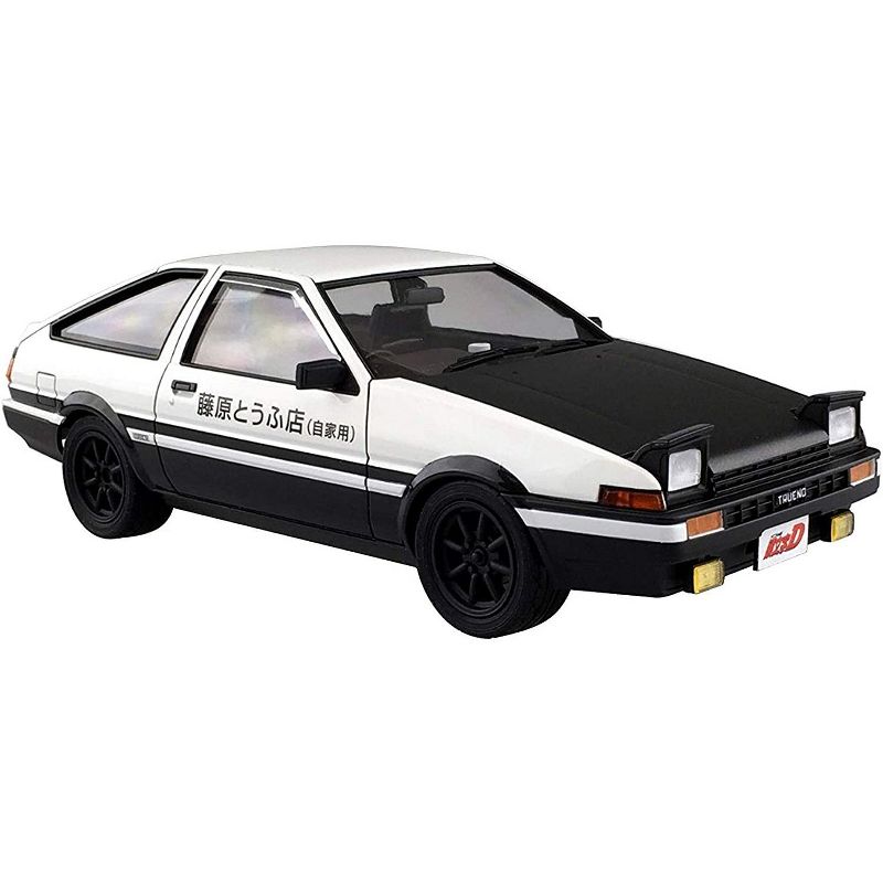 Aoshima Initial D #1 Fujiwara Takumi AE86 Sprinter Trueno 1/24 Scale Model Kit